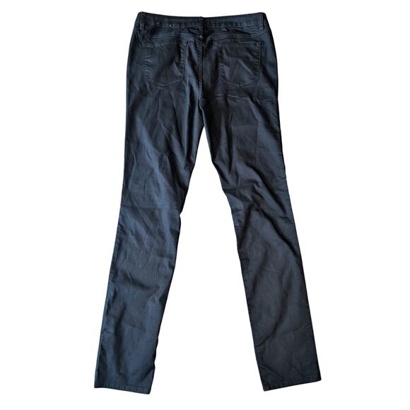 Womens Prana Kayla Jeans Size 14 Black 5 pocket Slim Fit - Picture 2 of 6